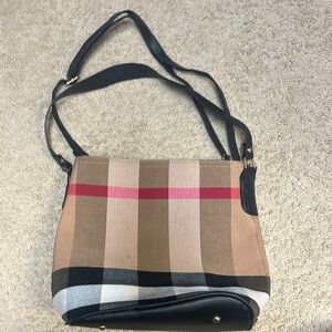 Canterbury Multicolor Check Shoulder Bag